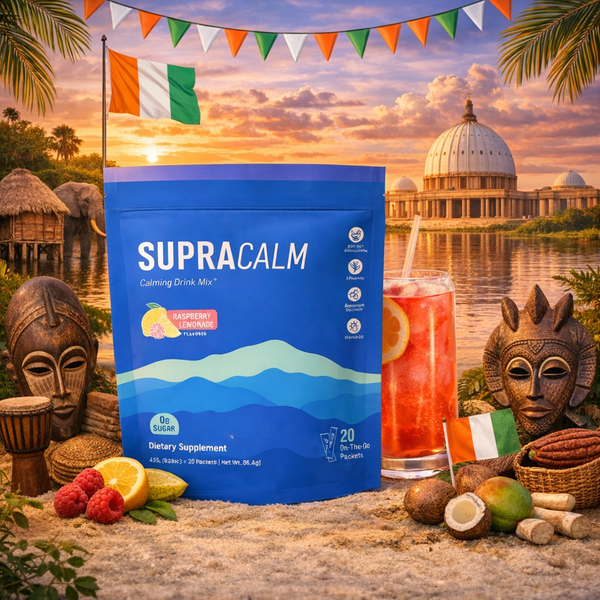 SUPRACALM™ – Dites a dieux au stress quotidien, ventre et visage gonflés