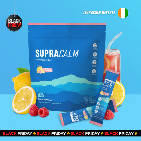 SUPRACALM™ – Dites a dieux au stress quotidien, ventre et visage gonflés