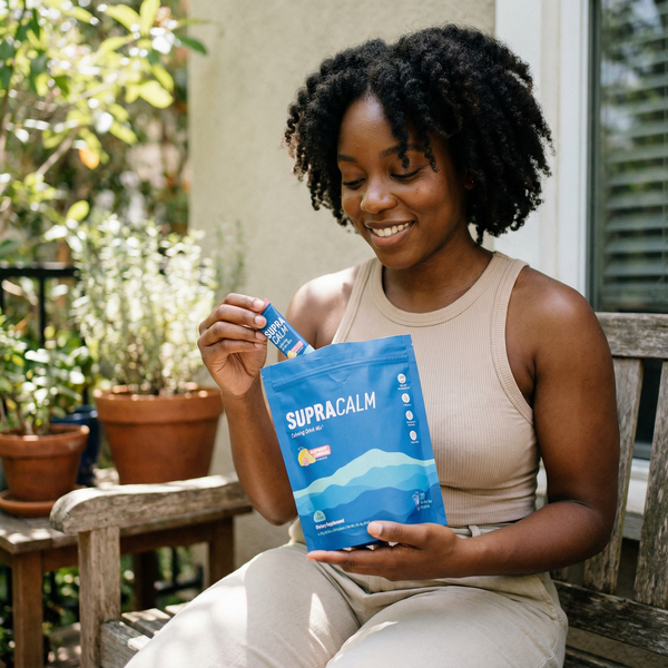 SUPRACALM™ – Dites a dieux au cortisol , ventre et visage gonflés