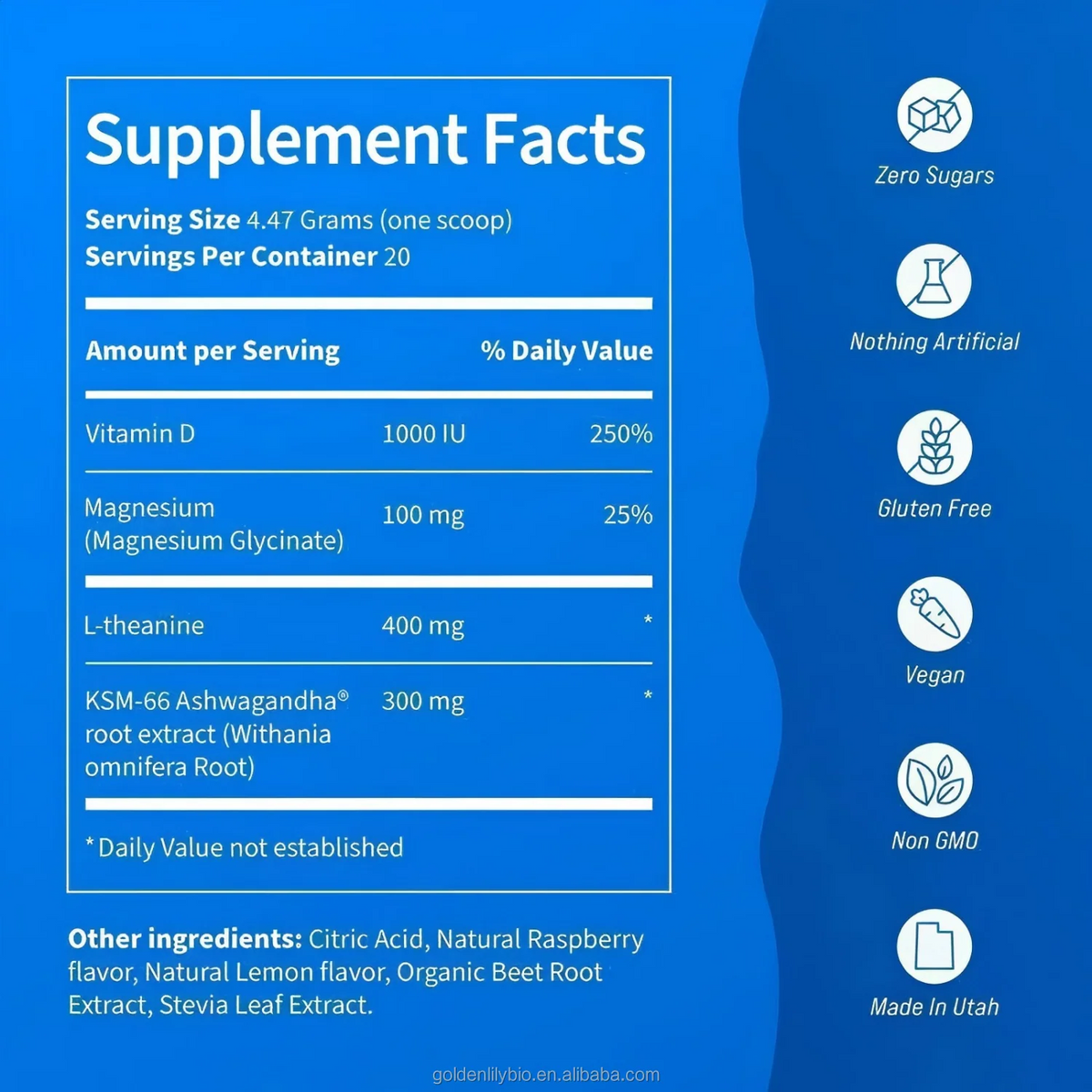 SUPRACALM™ – Dites a dieux au stress quotidien, ventre et visage gonflés